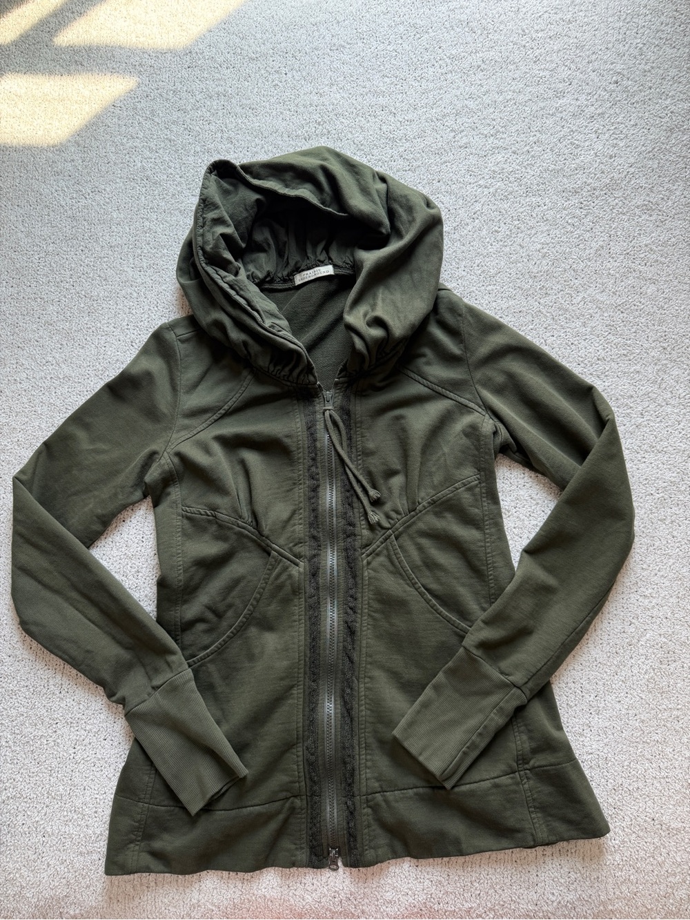 Prairie Underground Cloak Hoodie Sweatshirt Green Medium